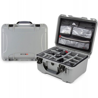 Case w/ Lid Org./Divider Silver Pro Photo Kit Case Interior 