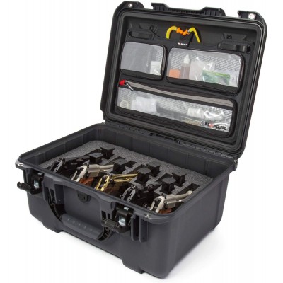 Case w/ Lid Org. w/ F For 5UP Graphite Interior 457x330x241m