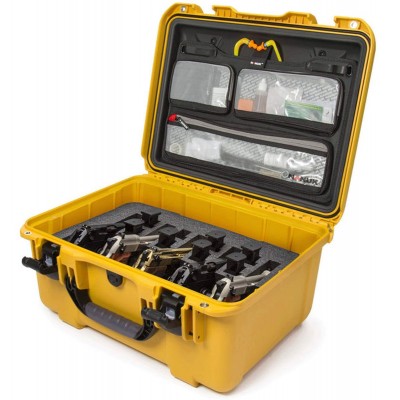 Case w/ Lid Org. w/ F For 5UP Yellow Interior 457x330x241mm