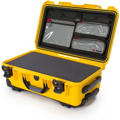 Case w/ Lid Org./Foam Yellow Interior 521x287x191mm