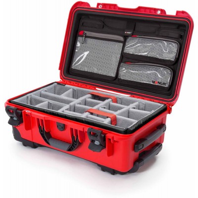 Case w/ Lid Org./Divider Red Pro Photo Kit Case Interior 521