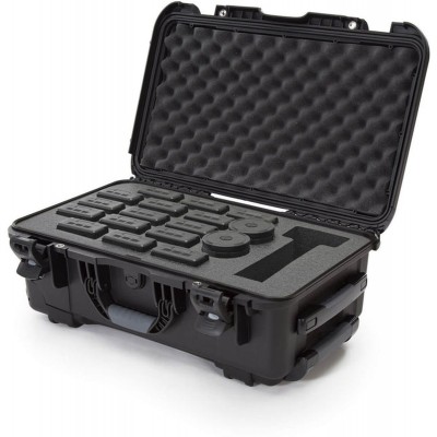 Case w/ Foam Insert For Inspire 2 Batteries Black Interior 5