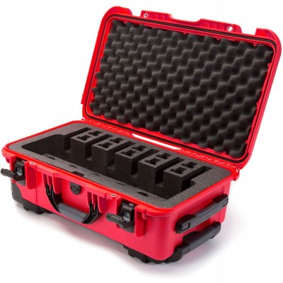 Case w/ Foam 6UP Red Interior 521x287x191mm