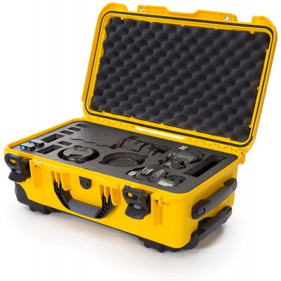 Case w/ Foam For 2 Bodies DSLR Yellow Interior 521x287x191mm