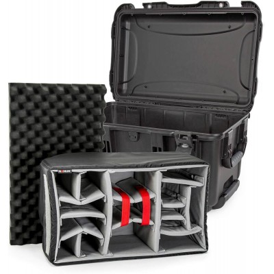 Case w/ Padded Divider Black Interior 546x318x295mm