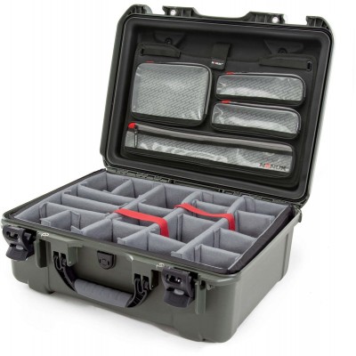 Case w/ Lid Org. w/ Div Olive Pro Photo Kit Case Interior 50