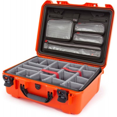 Case w/ Lid Org. w/ Div Orange Pro Photo Kit Case Interior 5