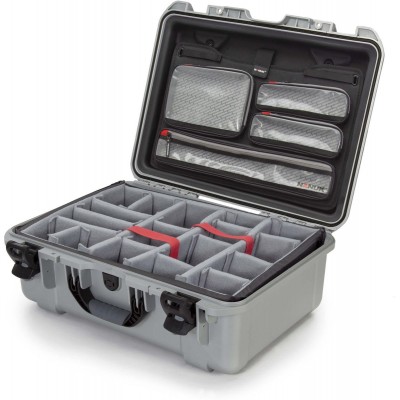Case w/ Lid Org. w/ Div Silver Pro Photo Kit Case Interior 5