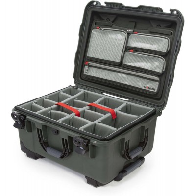 Case w/ Lid Org. w/ Div Olive Pro Photo Kit Case Interior 52