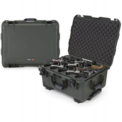 Case w/ Foam Insert For 15UP Olive Interior 521x389x257mm