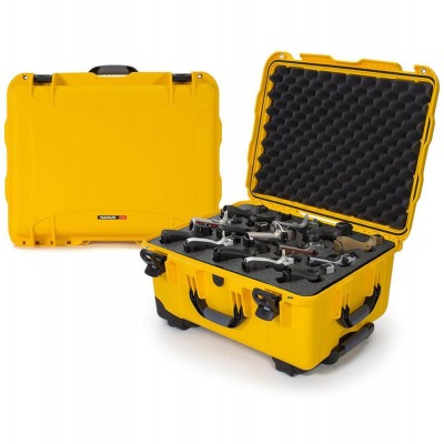 Case w/ Foam Insert For 15UP Yellow Interior 521x389x257mm