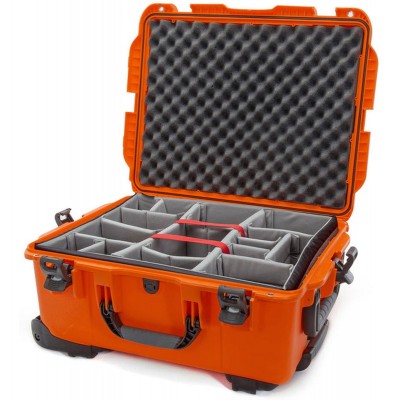 Case w/ Padded Divider Orange Interior 559x432x259mm