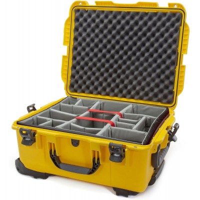 Case w/ Padded Divider Yellow Interior 559x432x259mm