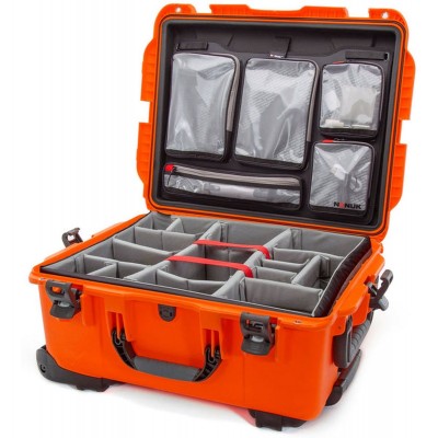 Case w/ Lid Org. w/ Div Orange Pro Photo Kit Case Interior 5