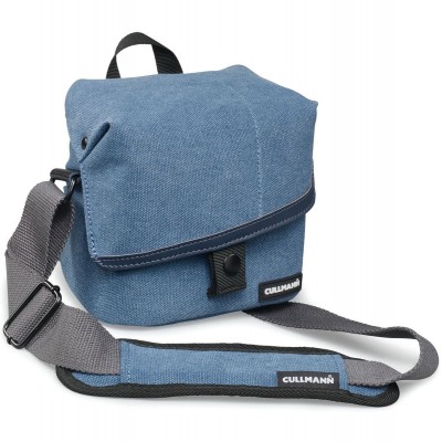 Madrid Two Vario 400 Canvas Blue Camera Bag