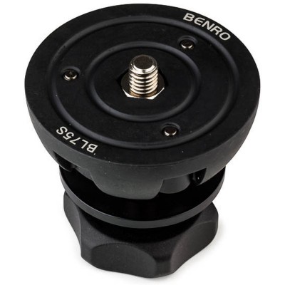 BL75S 75mm Half Ball Adapter w/ Low Profile Knob