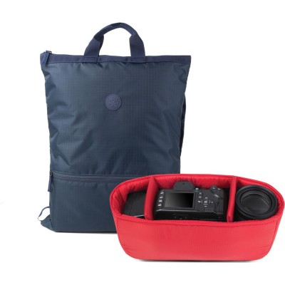 The Flying Duck Camera Half Backpack (DK Navy)