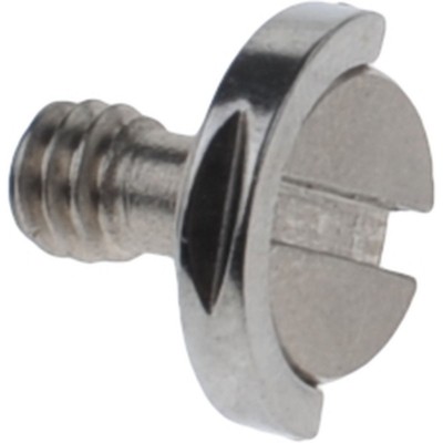 1/4 inch Metal Screw w/ D-Ring Silver