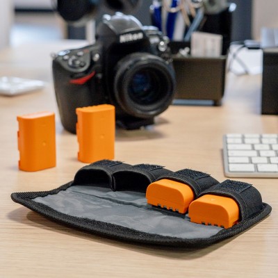 Battery Holder Pro 4 Pieces Grey