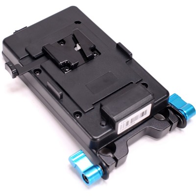 V-Mount Power Supply w/ 15mm Rod Mount