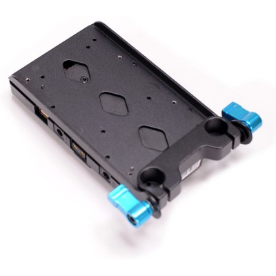 V-Mount Power Supply w/ 15mm Rod Mount