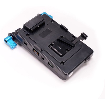 V-Mount Power Supply w/ 15mm Rod Mount