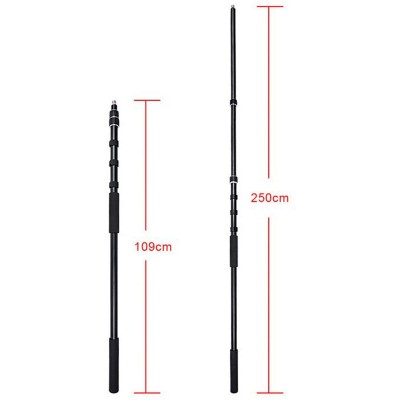 Aluminium Microphone Boompole (109-250cm) Universal