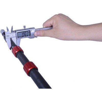 Carbon Microphone Boompole (90CM-300cm) Universal