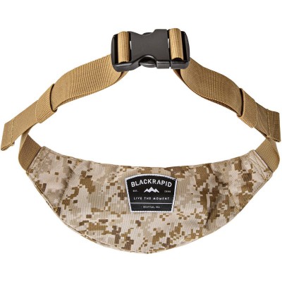 Waist Pack w/ 2 Zippered Pockets / Belt - Camo