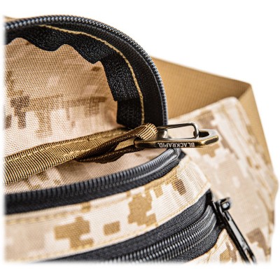 Waist Pack w/ 2 Zippered Pockets / Belt - Camo
