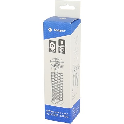 Ufo Mini Black/Red Tripod w/ Phone & GoPro Mount