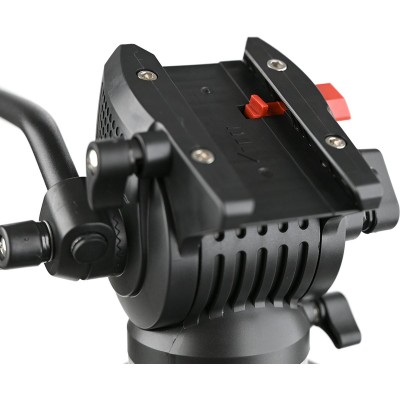 Videostar 177 Pro Videostatief + Liquid Damped Head