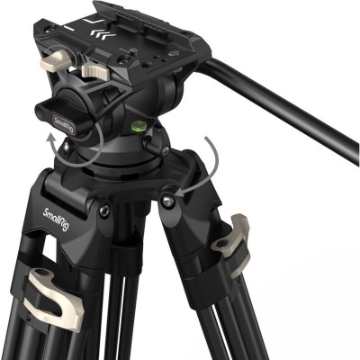 3751 Heavy-Duty Fluid Head Tripod AD-01