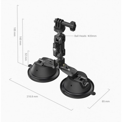 3566 Portable Dual Suction Cup Camera Mount SC-2K