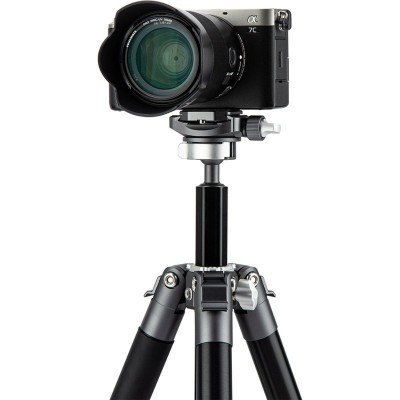 FLY-1 Aluminium Grey / Black Tripod