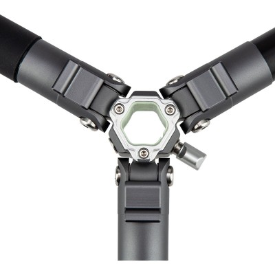 FLY-1 Aluminium Blue / Black Tripod