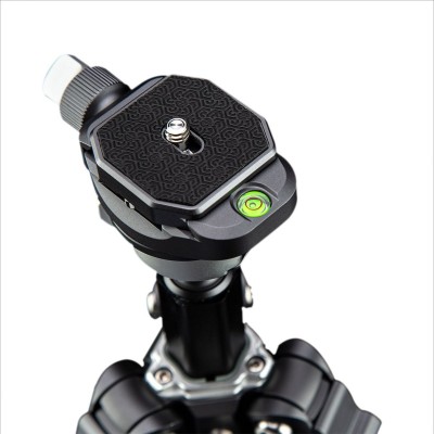 FLY-1 Aluminium Blue / Black Tripod