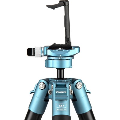 FLY-1 Aluminium Blue / Black Tripod