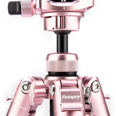 FREE-1 Aluminium Pink / Black Tripod