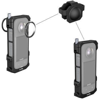 4088B Frame For Insta360 X3