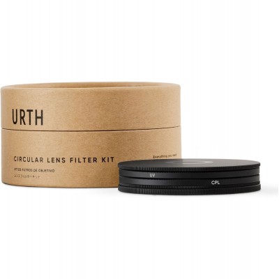 77mm UV + Circular Polarizing (CPL) Lens Filter Kit