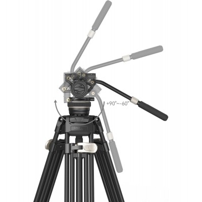 3989 Freeblazer Heavy-Duty Carbon Fiber Tripod Kit