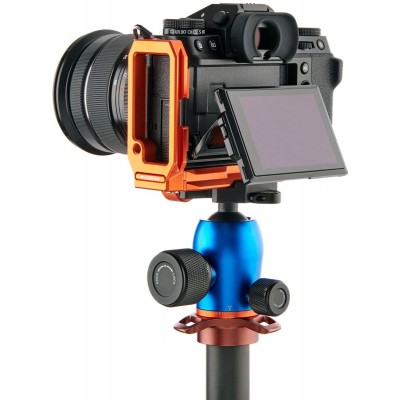 Freya-C 86mm Arca L Bracket Copper For Fujifilm X-T5