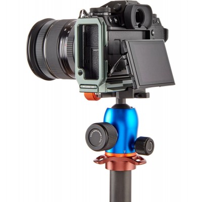 Freya-G 86mm Arca L Bracket Slate Grey For Fujifilm X-T5