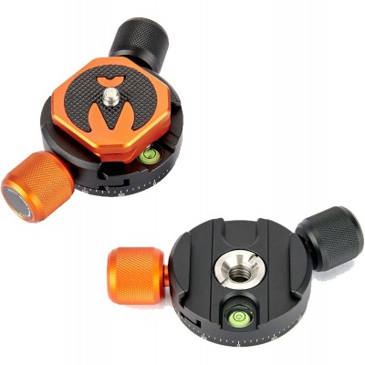 Panoramic Clamp Universal Adapter w/ QR Plate Black / Copper