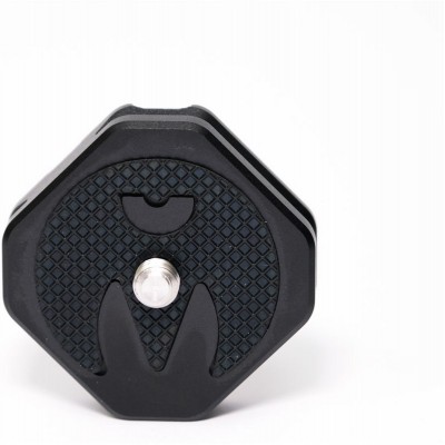 QR Octa Plate 38x38mm Arca Compatible QR Plate Black