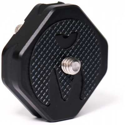 QR Octa Plate 38x38mm Arca Compatible QR Plate Black