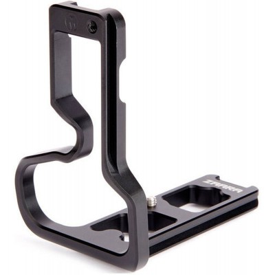 Zaara 122mm 1-PIECE Arca L-Bracket Black For Nikon Z9