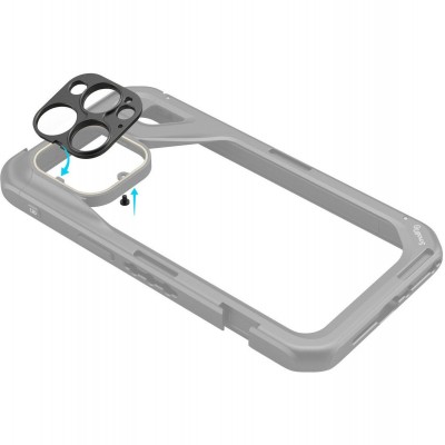 4394 17mm Threaded Lens Back Mount Plate For iPhone 15 Pro M