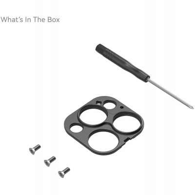 4394 17mm Threaded Lens Back Mount Plate For iPhone 15 Pro M